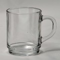 Teeglas mit Henkel trasparent 25cl Bicchiere Mug Té