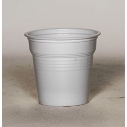 Becher Plastik weiss 80ml 100Stk./ Pa. conf. 100 bicchieri plastica