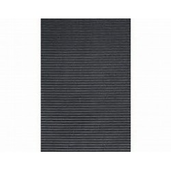 Gummi-Abtropfmatte Teppich gelocht schwarz - Tappeto gomma nero
