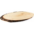 Rindenscheibe Erle oval 27-31cm Tagliere legno ovale