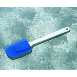 Teigspachtel Silikon blau 45cm Spatola silicone 