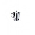 Kaffeekanne bombiert mit Fuss 1-Ta.  15cl  Caffettiera con piedistallo inox