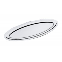 Fischplatte oval 70x29cm Piatto pesce inox