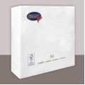 Servietten reine Zellulose Weiss 40x40cm 2-lagig  P-1/4 - Tovaglioli 2-veli bianchi