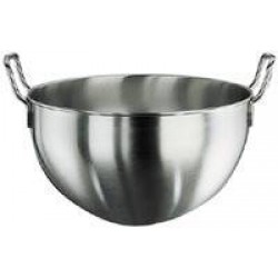 Schneeschlagkessel Edelstahl rostfrei 26cm - 4lt Bastardella semisferica inox