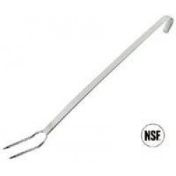 Fleischgabel Paderno inox 2-Spitz 100cm Forchettone 2-punte