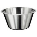 Schüssel konisch tief inox 40cm - 17lt. Bacinella conica alta