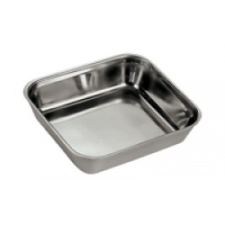 Buffet-Schüssel inox rechteckig 26x23cm | Contenitore rettangolare inox