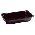 Buffet-Tablett rechteckig schwarz Plexi GN 1/4 - H=1,7cm | Vassoio buffet rettangolare acrilico nero