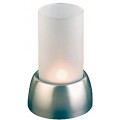 Windlicht Teelichthalter inox mattiert | Portacandela inox satinato