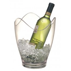 Weinkühler Acryl transparent | Secchiello vino tulipano acrilico