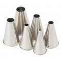 Tüllen - Set normal inox 6tlg Set 6pz. Bocchette foro tondo inox