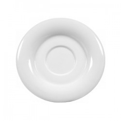 Savoy Mokkatasse Untere weiss 14,5cm - Piattino per Tazza Caffé bianco UNI 6