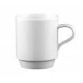 Mandarin Henkelbecher stapelbar weiss 0,28lt - Tazza MUG impilabile bianco UNI 6