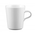 Mandarin Cafetteria Tasse Obere konisch weiss 0,25lt -Tazza conica senza piatto bianco UNI 6