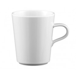 Mandarin Cafetteria Tasse Obere konisch weiss 0,25lt -Tazza conica senza piatto bianco UNI 6