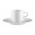 Mandarin Kaffeetasse Obere stapelbar weiss 0,18lt - Tazza Caffé senza piatto impilabile bianca UNI 6