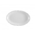 Salzburg Beilageplatte weiss oval 24cm - Raviera ovale bianco UNI 6