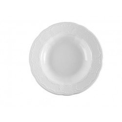 Salzburg Teller tief weiss 23cm - Piatto fondo bianco UNI 6