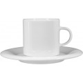 Savoy Kaffeetasse Obere weiss 1 - 0,18lt - Tazza Caffé senza piatto bianco UNI 6