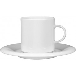 Savoy Milchkaffeetasse Obere weiss 0,22lt - Tazza latte senza piatto bianco UNI 6
