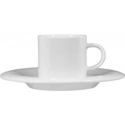 Savoy Mokkatasse Obere stapelbar weiss 0,09lt - Tazza caffé impilabile senza piattino bianco UNI 6