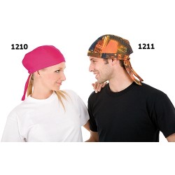 Kochhut Bandana weiss